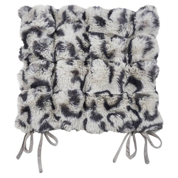 Coussin de chaise Baloon Polyester - Gris