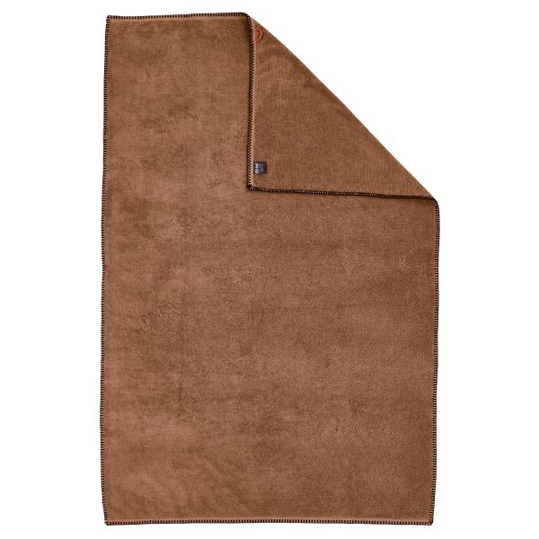XL-Duschtuch Deluxe Prime Baumwollstoff - Cognac