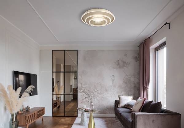Lampada da soffitto QUAST Poliacrilico / Ferro - 1 punto luce