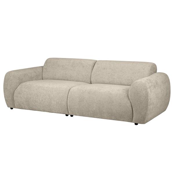 3-Sitzer Sofa ULALA Chenille Edina: Beige