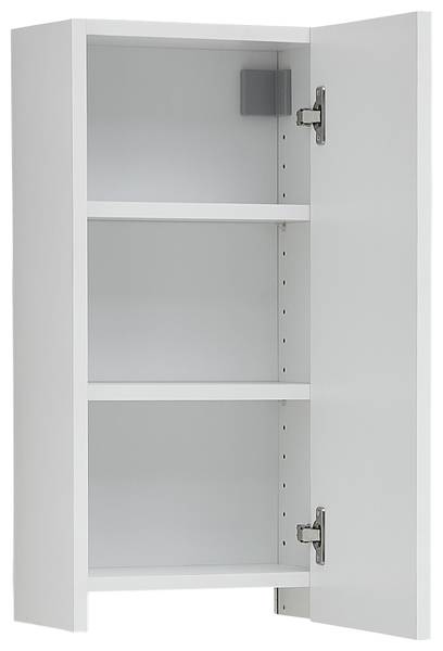 Badset Quickset 100 5-teilig Midischrank Matt Weiß / Eiche Riviera Dekor