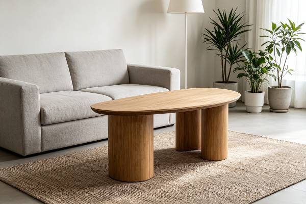 Furnierter Couchtisch ITOKO Eiche
