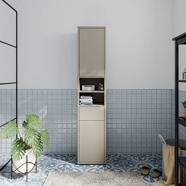 Hochschrank Chirgora Taupe