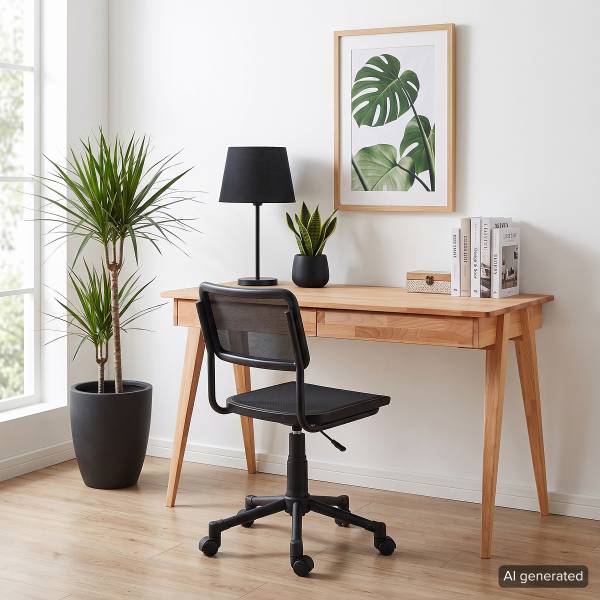 Bürostuhl HOLM Mesh Schwarz