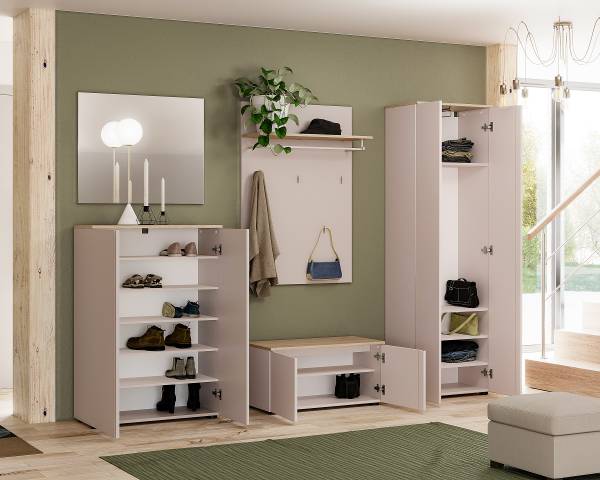 Halkast Vikby cashmere/lichte eikenlook