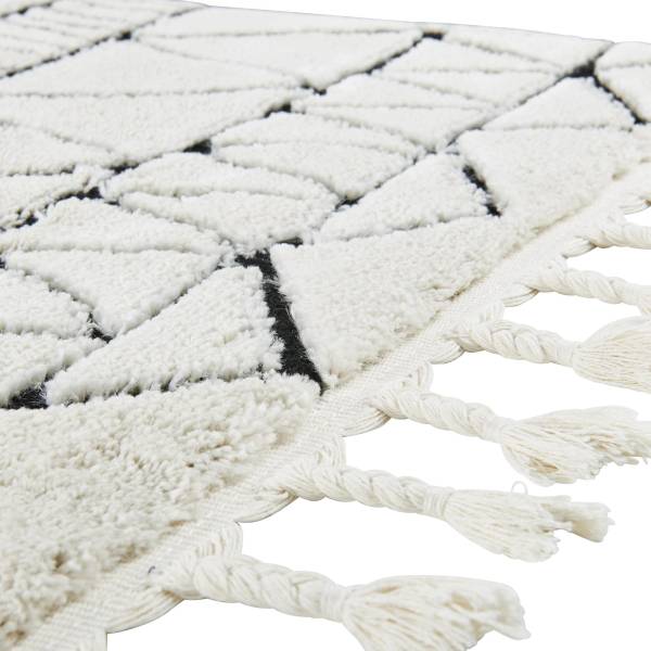Kurzflorteppich Ocean Mischgewebe - 80 x 120 cm
