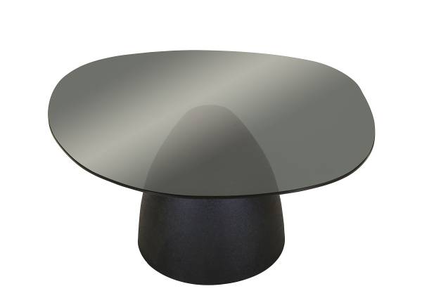 Salontafel Maldyr - glas zwart