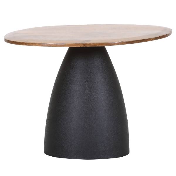 Bijzettafel Maldyr - hoogte 44 cm zwart