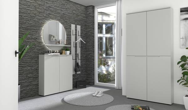 Scarpiera Mizzer Grigio chiaro