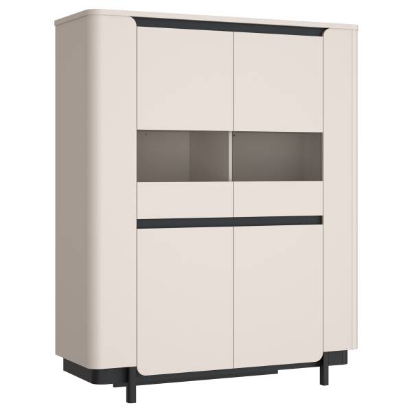 Vitrinenschrank Zhamari Mit Beleuchtung