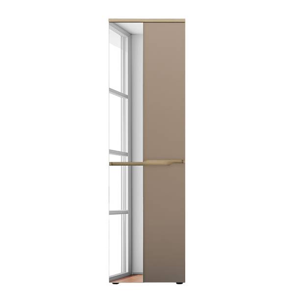 Halmeubelset Shamsi 5-delig lichtbruin/Riva eikenlook