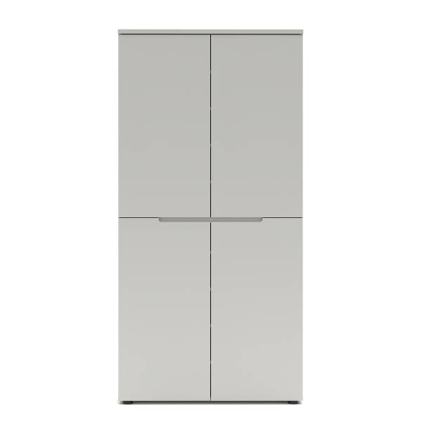 Set di 5 mobili Mizzer Grigio chiaro - Larghezza: 224 cm