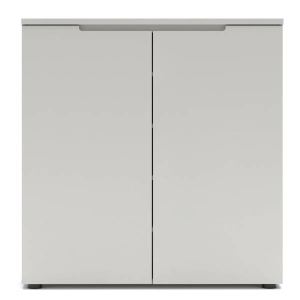 Set di 5 mobili Mizzer Grigio chiaro - Larghezza: 224 cm