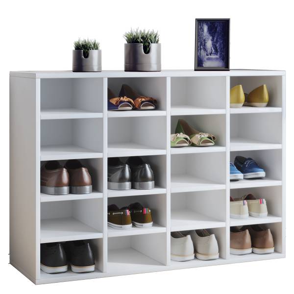 Schuhregal Hinsol Typ B Weiß