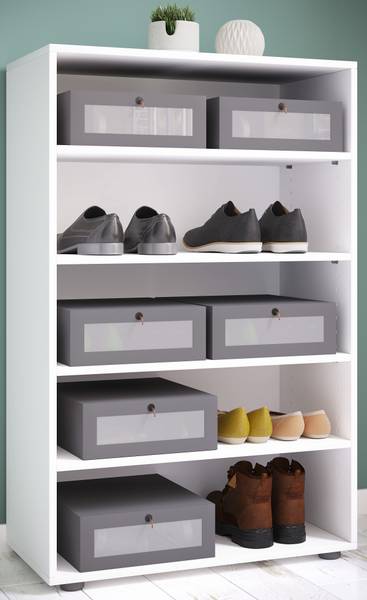 Schuhregal Lona Weiß