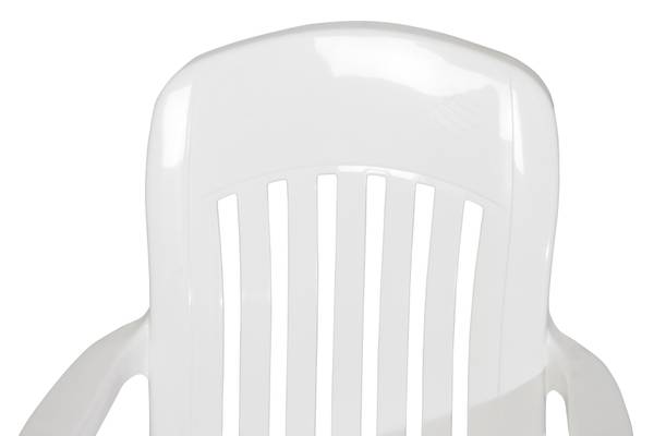 Stapelstoel Comtesse set van 2 polypropeen - wit
