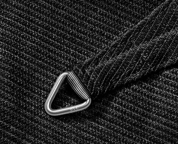 Sonnensegel Coolfit Typ C Polyethylen - Schwarz - Tiefe: 400 cm