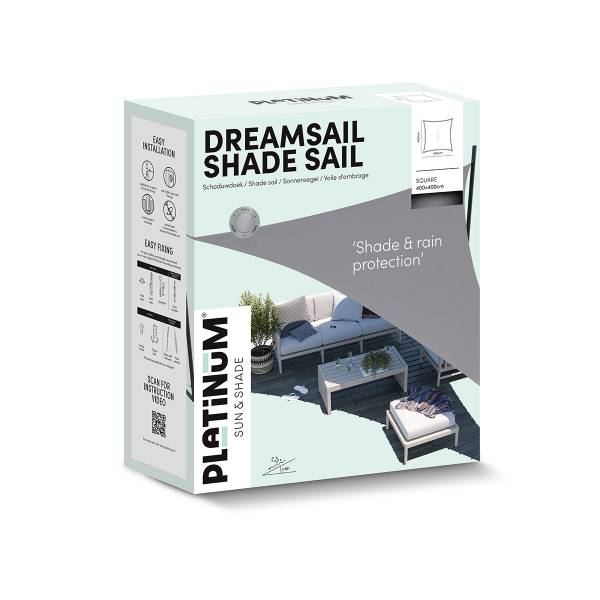 Sonnensegel Dreamsail Typ B Polyethylen - Creme