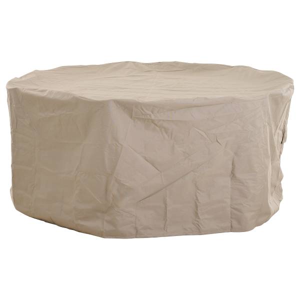 Beschermhoes voor tuinset Teilu rond beige - Diameter: 200 cm