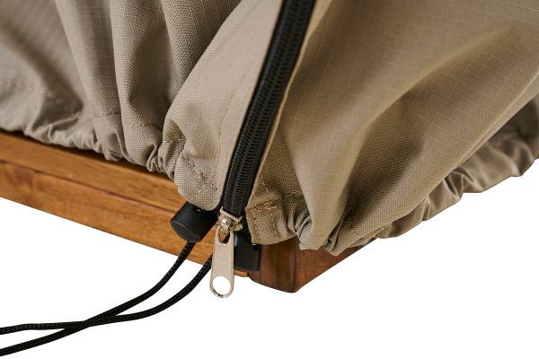 Beschermhoes voor strandstoel Teilu beige - Breedte: 128 cm