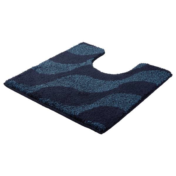 Wc-mat Onda polyacryl - donkerblauw