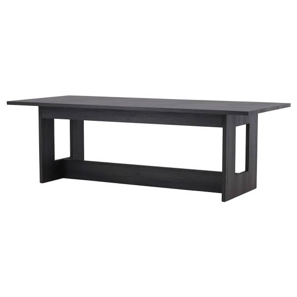 Essisch Yanyar Schwarz - Holzwerkstoff - 100 x 75 x 235 cm