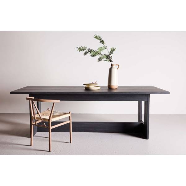 Essisch Yanyar Schwarz - Holzwerkstoff - 100 x 75 x 235 cm