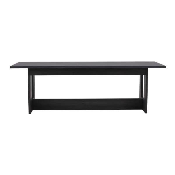 Essisch Yanyar Schwarz - Holzwerkstoff - 100 x 75 x 235 cm