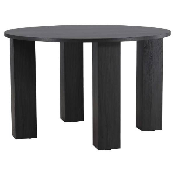 Esstisch Pazote Schwarz - Holzwerkstoff - 120 x 75 x 120 cm