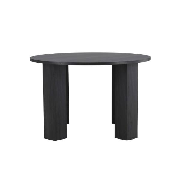 Esstisch Pazote Schwarz - Holzwerkstoff - 120 x 75 x 120 cm