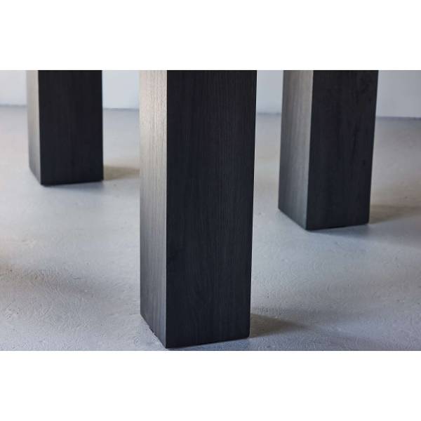Esstisch Pazote Schwarz - Holzwerkstoff - 120 x 75 x 120 cm