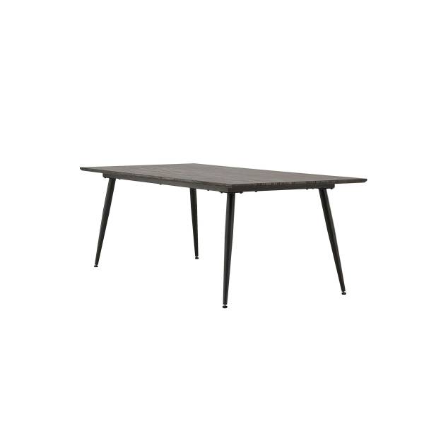 Esstisch Burako Braun - Stahl - 100 x 75 x 220 cm