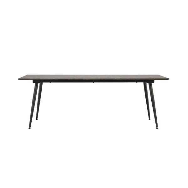 Esstisch Burako Braun - Stahl - 100 x 75 x 220 cm