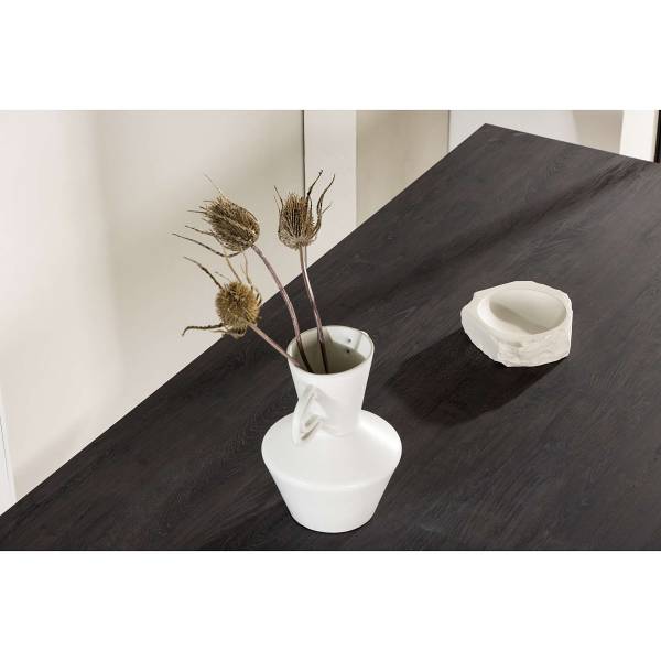 Esstisch Burako Braun - Stahl - 100 x 75 x 220 cm