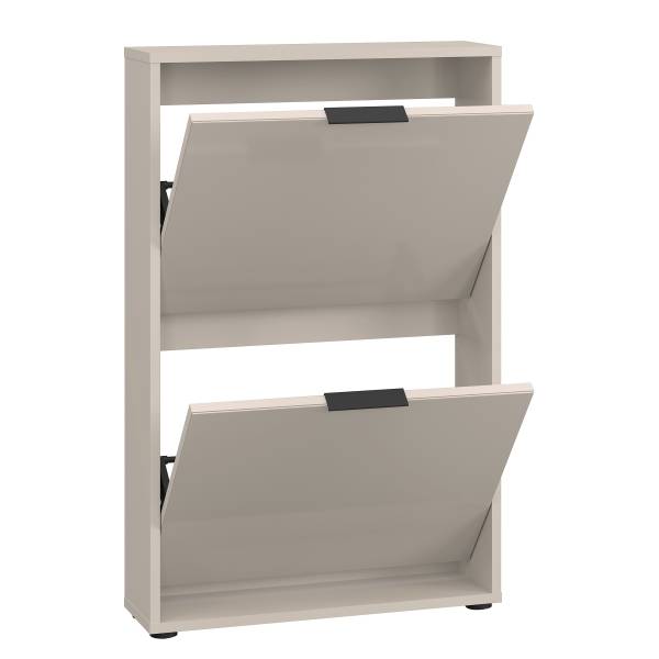 Schuhkipper Torony - 60 cm Glas - Kaschmir - Höhe: 93 cm
