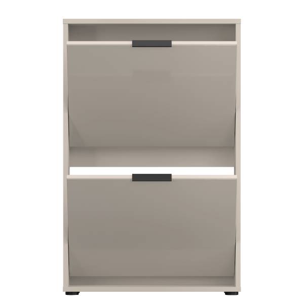 Schuhkipper Torony - 60 cm Glas - Kaschmir - Höhe: 93 cm