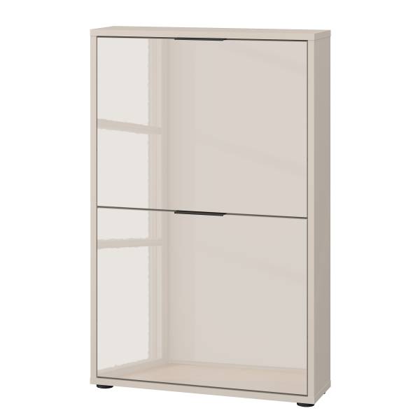 Schuhkipper Torony - 60 cm Glas - Kaschmir - Höhe: 93 cm