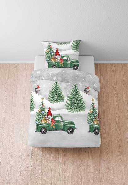 Biber-Bettwäsche Wichtel & Baum kaufen