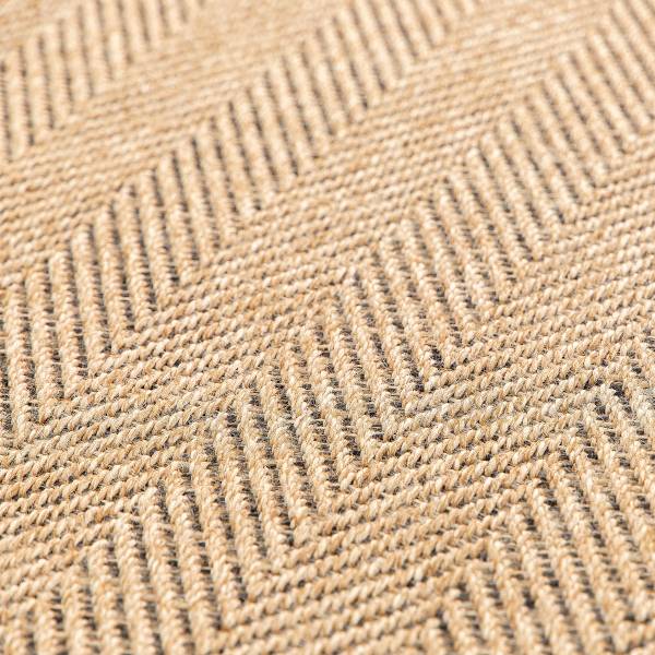 In- und Outdoorteppich Taeya Polypropylen - Beige - 160 x 230 cm