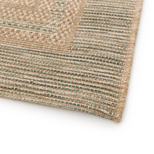In- und Outdoorteppich Aidie Polypropylen - Beige - 200 x 290 cm