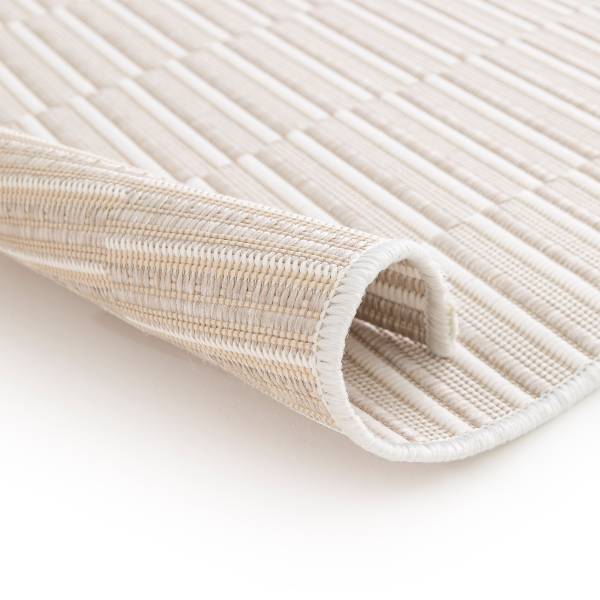 In- und Outdoorteppich Avoti Kunststoff - Beige - 120 x 170 cm