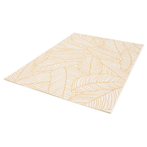 Tappeto esterno/interno Vecie Materiale plastico - Beige / Giallo - 120 x 170 cm