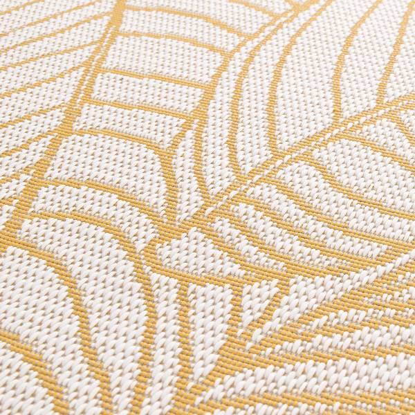 Tappeto esterno/interno Vecie Materiale plastico - Beige / Giallo - 120 x 170 cm