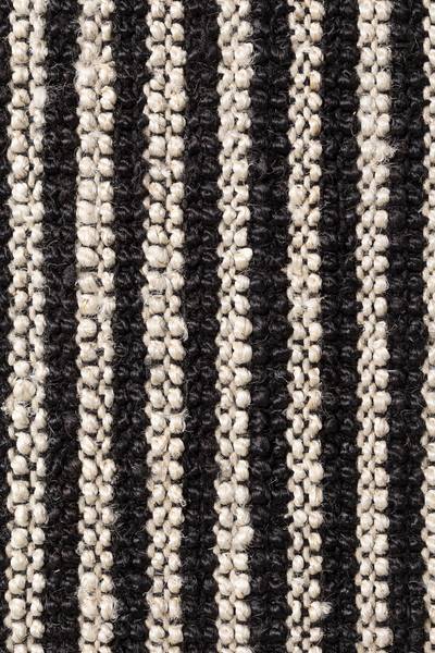 Tappeto di iuta Ebony Iuta - Nero / Bianco - 160 x 230 cm