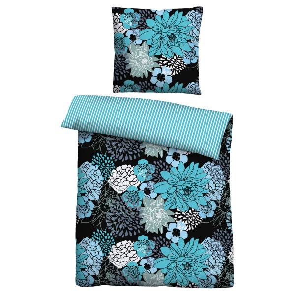Linge de lit renforcé Taleen Renforcé - 135 x 200 cm + oreiller 80 x 80 cm