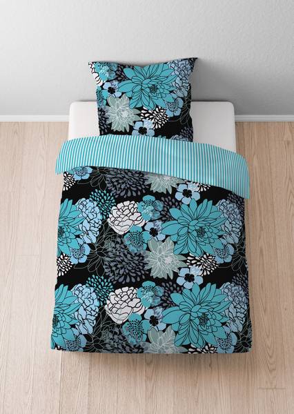 Linge de lit renforcé Taleen Renforcé - 135 x 200 cm + oreiller 80 x 80 cm