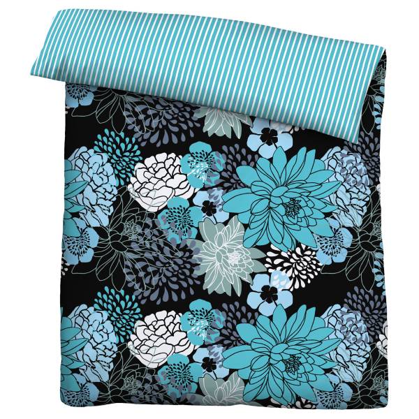 Linge de lit renforcé Taleen Renforcé - 135 x 200 cm + oreiller 80 x 80 cm