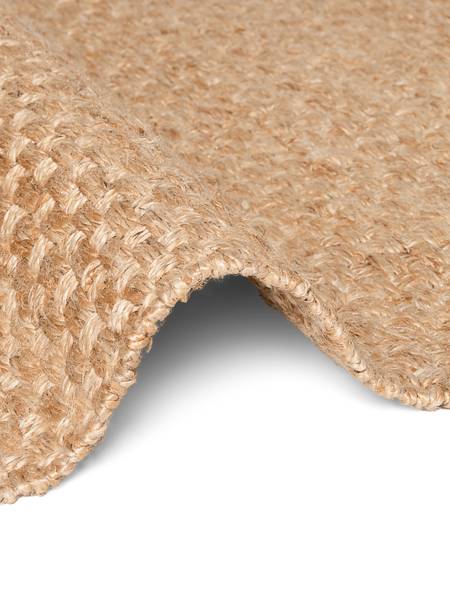 Juteläufer Fjord Jute - Beige - 80 x 200 cm