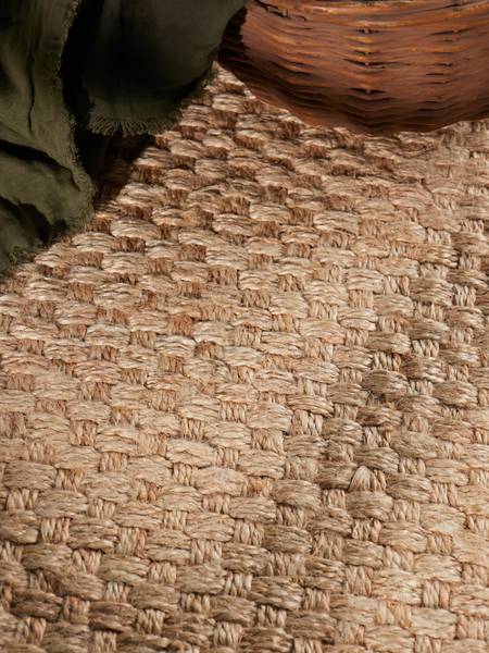 Juteläufer Fjord Jute - Beige - 80 x 200 cm