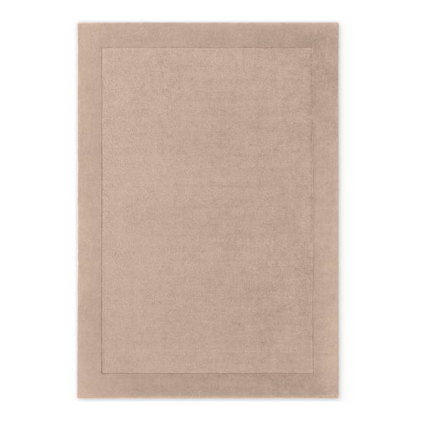 Wollteppich Kari Wolle / Nylon - Beige - 120 x 180 cm